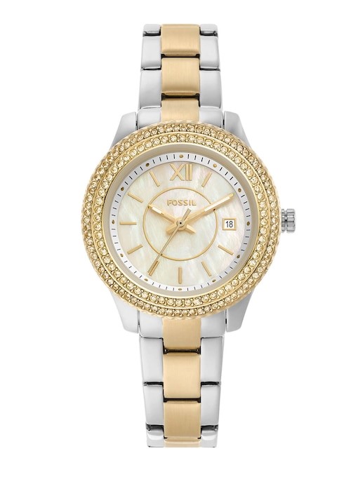 Fossil Stella Two Tone Watch CE1118