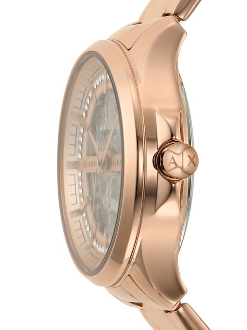 Armani Exchange Rose Gold Watch AX5262