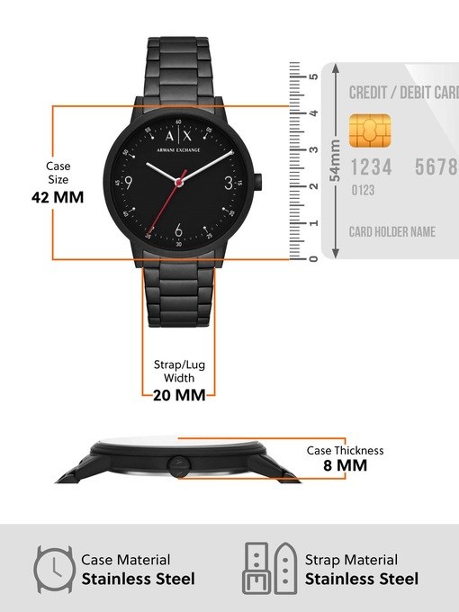 Armani Exchange Black Watch AX2738 Armani Exchange Black Watch AX2738
