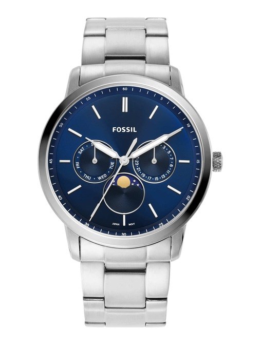 Fossil Neutra Minimalist Silver Watch FS5907