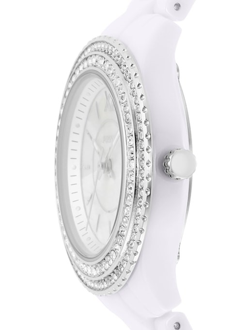 Fossil Stella White Watch CE1116