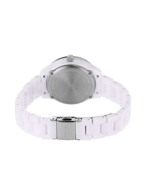 Fossil Stella White Watch CE1116