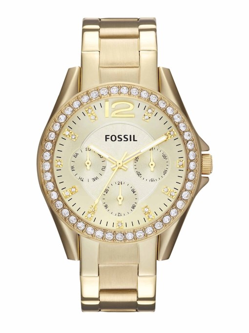 Fossil Riley Gold Watch ES3203