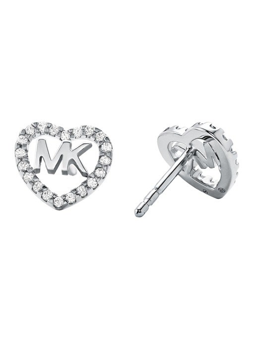 Michael Kors Hearts Silver Earring MKC1243AN040