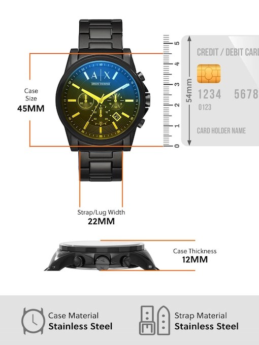 Armani Exchange Black Watch AX2513