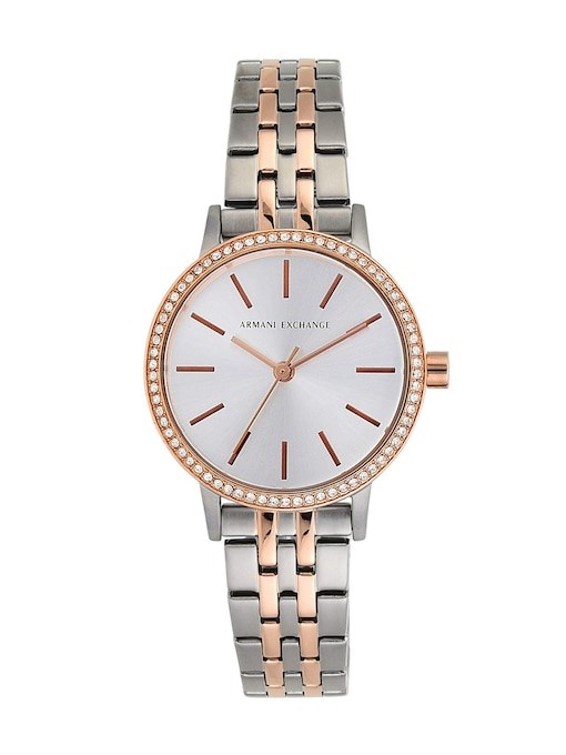Armani Exchange Two Tone Watch AX5542