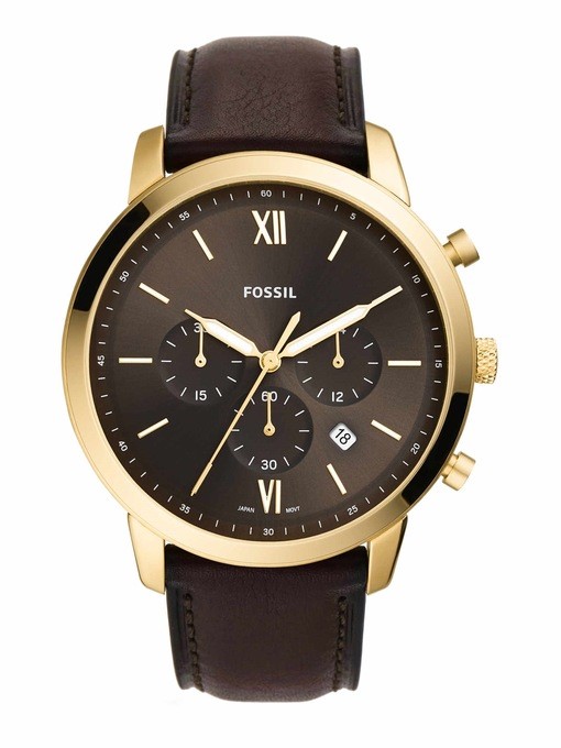 Fossil Neutra Brown Watch Set LE1149SET