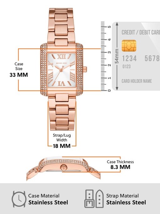 Michael Kors Emery Rose Gold Watch MK4641