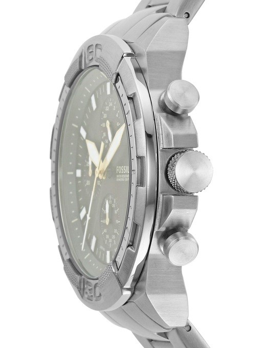 Fossil Bronson Silver Watch FS5878