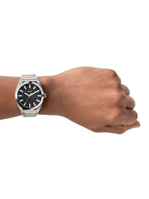 Fossil Everett Silver Watch FS5821