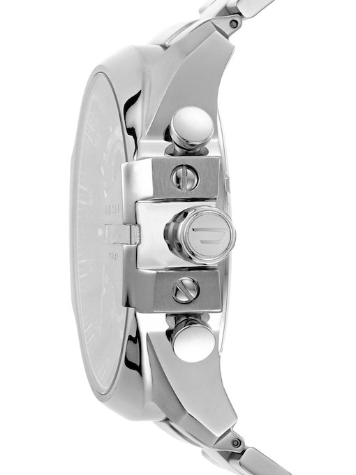 Diesel Mega Chief Silver Watch DZ4465