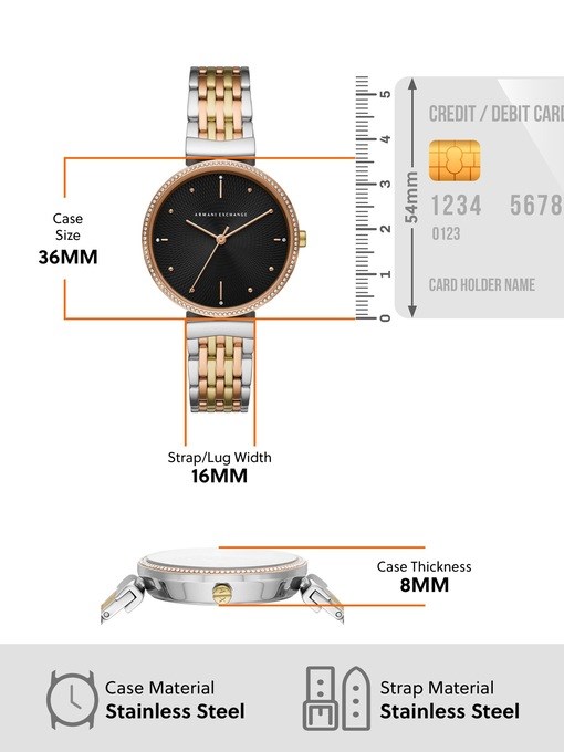 Armani Exchange Two Tone Watch AX5911