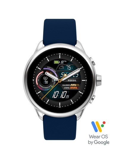 Fossil Gen 6 Display Wellness Edition Blue Smartwatch FTW4070