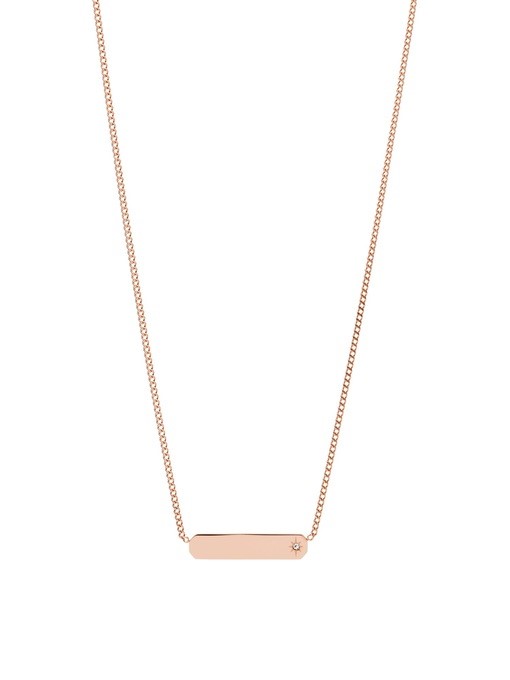 Fossil Vintage Iconic Rose Gold Necklace JF03696791