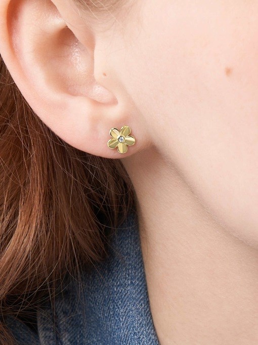 Fossil Val Gold Earring JF04020710