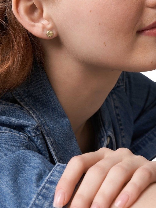 Fossil Georgia Gold Earring JF04058710