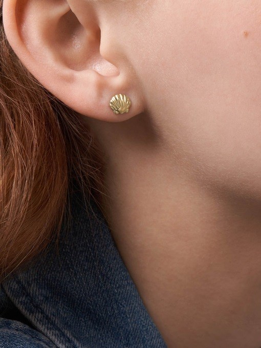 Fossil Georgia Gold Earring JF04058710