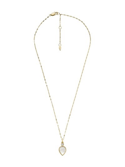 Fossil Fashion Gold Necklace JF04248710