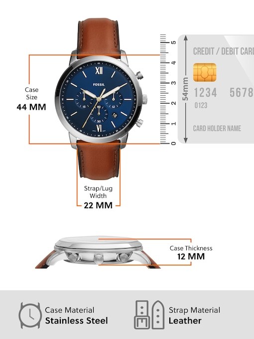 Fossil Neutra Brown Watch Set FS5708SET