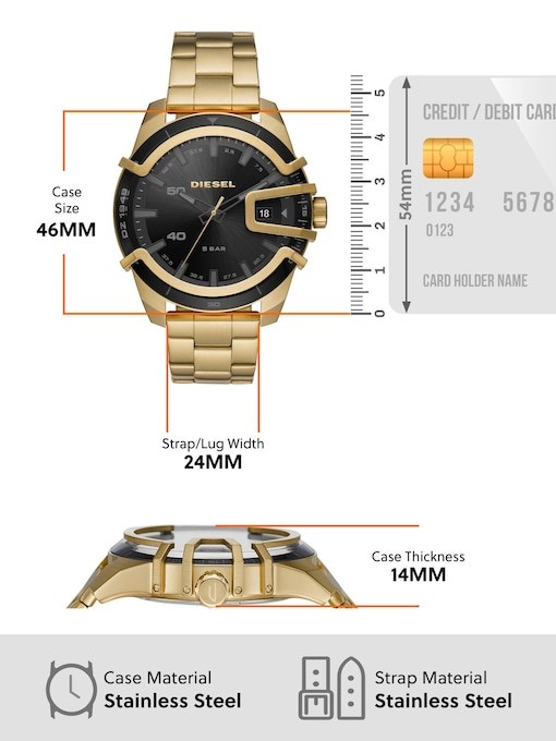 Diesel Caged Gold Watch DZ1949 Diesel Caged Gold Watch DZ1949
