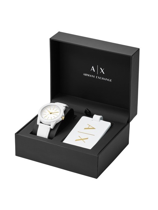 Armani Exchange White Watch AX7126