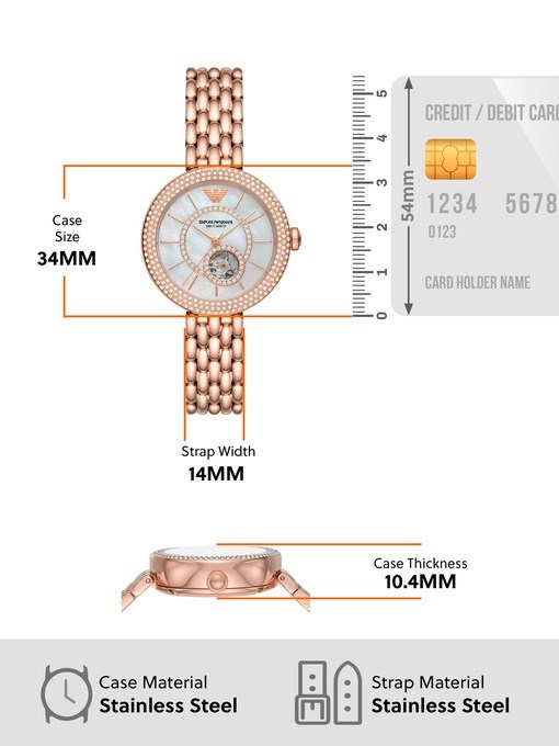 Emporio Armani Rose Gold Watch AR60065