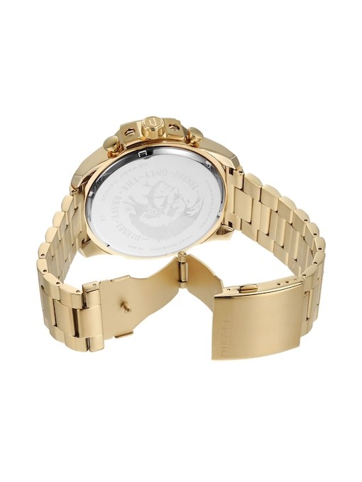 Diesel Mega Chief Gold Watch DZ4360