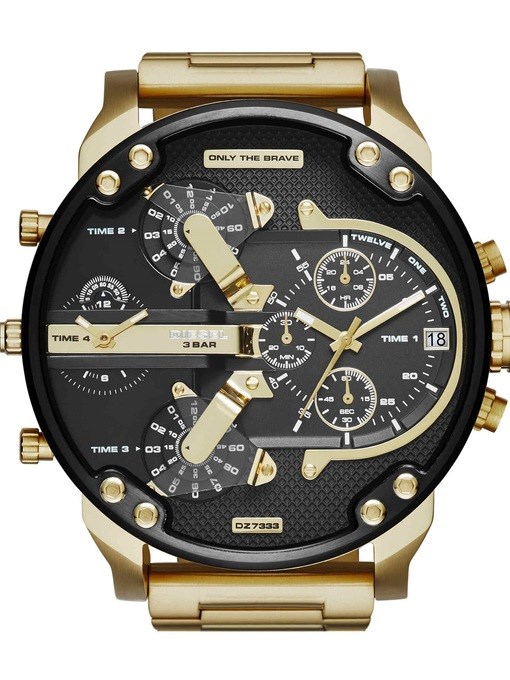 Diesel Mr. Daddy 2.0 Gold Watch DZ7333