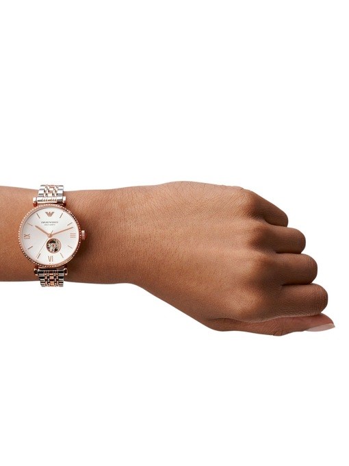 Emporio Armani Two Tone Watch AR60019