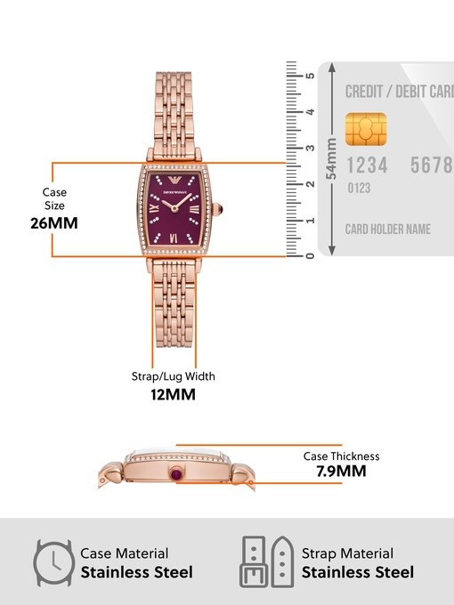 Emporio Armani Rose Gold Watch AR11488