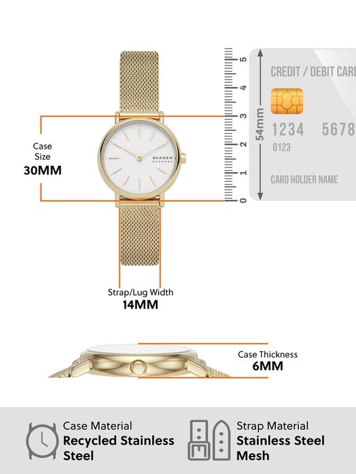 Skagen Signatur Lille Gold Watch SKW2693