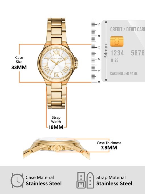 Michael Kors Camille Gold Watch MK7255