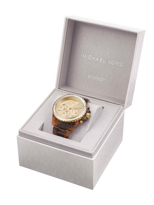 Michael Kors Everest Tortoise Watch MK7239