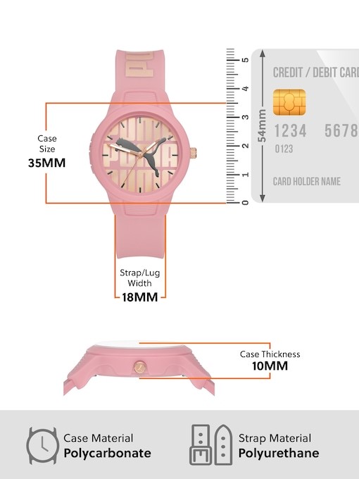 PUMA Reset V2 Pink Watch P1071