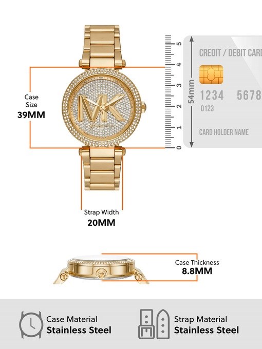 Michael Kors Parker Gold Watch MK7283