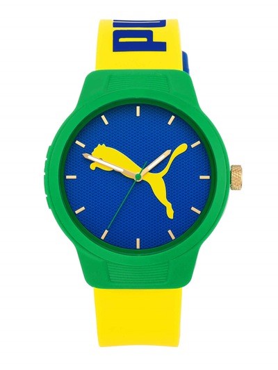 PUMA Reset V2 Yellow Watch P5127