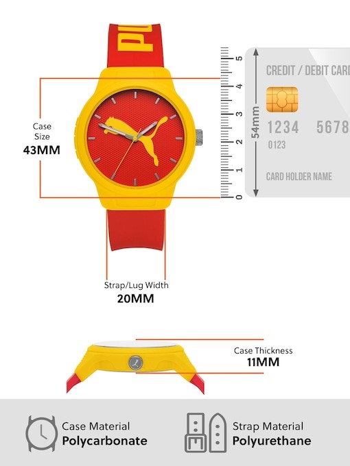 PUMA Reset V2 Red Watch P5125