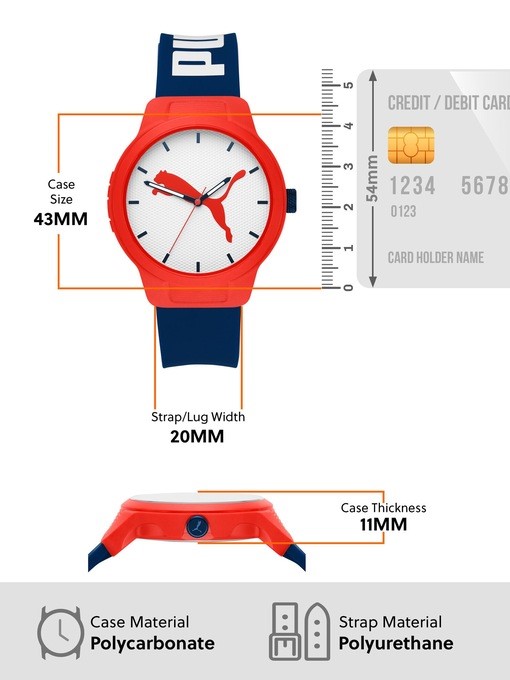 PUMA Reset V2 Blue Watch P5126