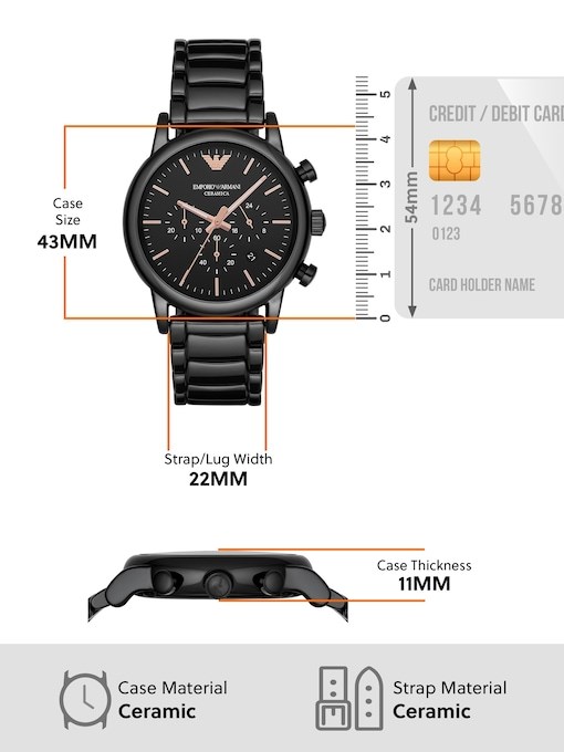 Emporio Armani Black Watch AR1509