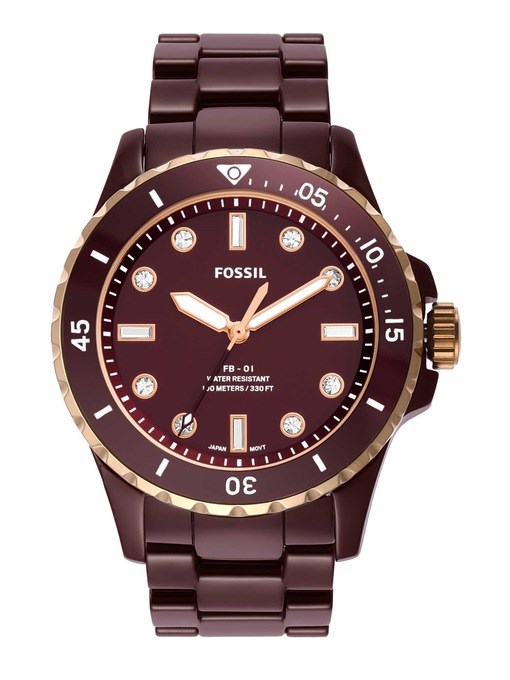 Fossil Fb-01 Purple Watch CE1123