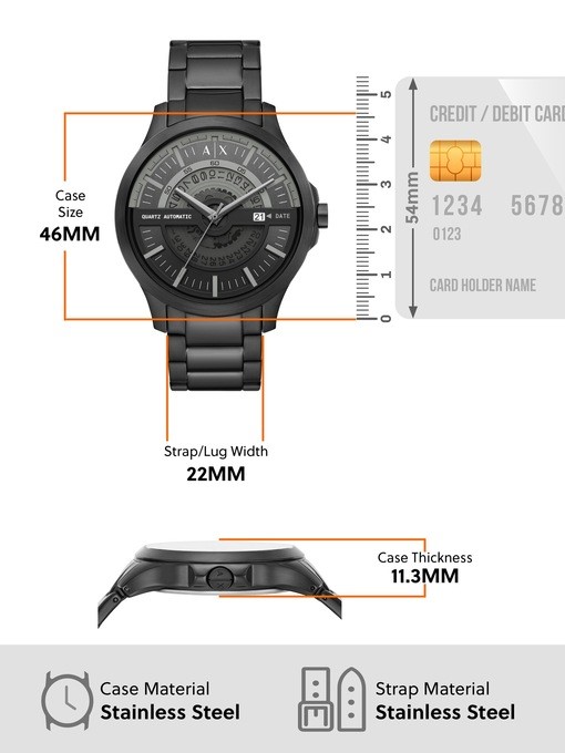 Armani Exchange Black Watch AX2444