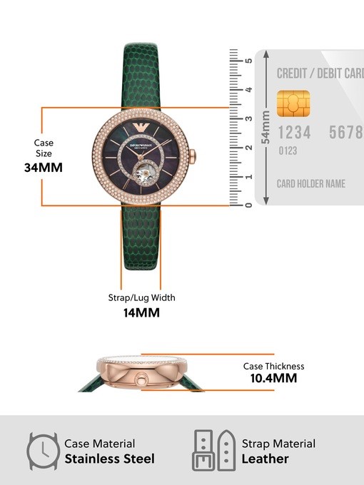 Emporio Armani Green Watch AR60069
