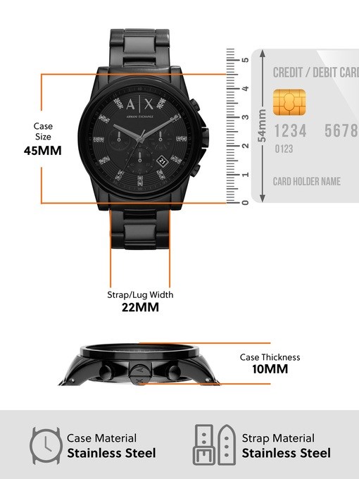 Armani Exchange Black Watch AX2093