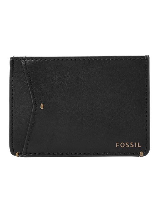 Fossil Joshua Black Card Case ML4461001