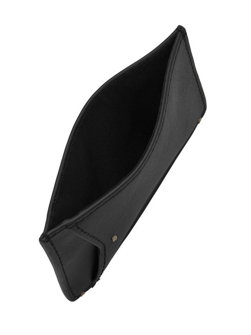 Fossil Joshua Black Card Case ML4461001