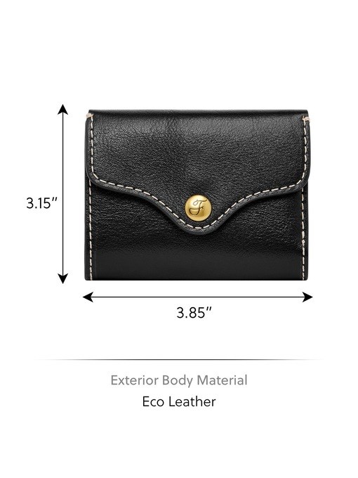 Fossil Heritage Black Wallet SL8231001