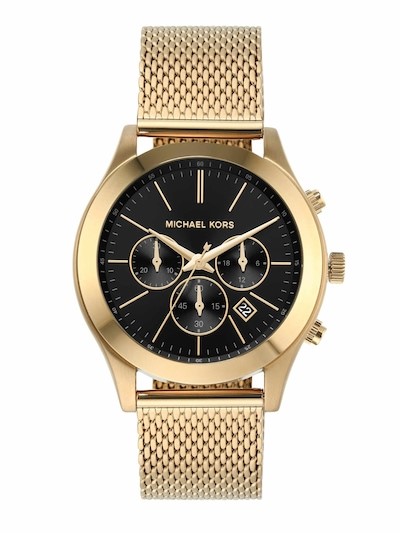 Michael Kors Slim Runway Gold Watch MK9057