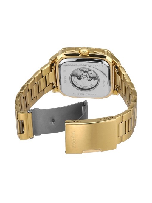 Fossil Inscription Gold Watch ME3239