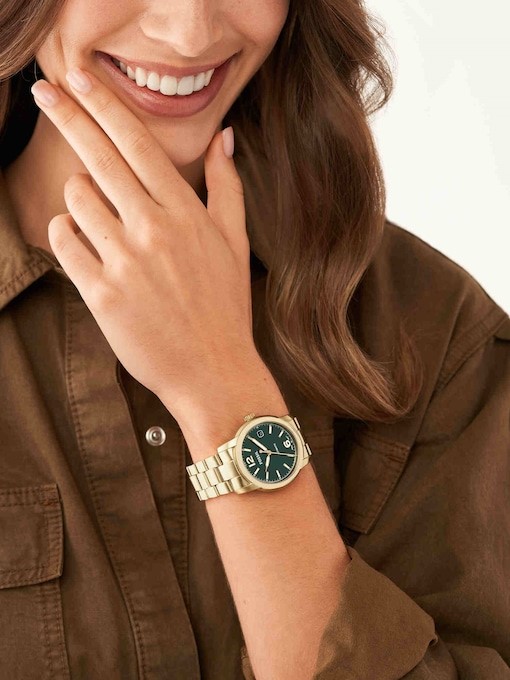Fossil Heritage Gold Watch ME3235