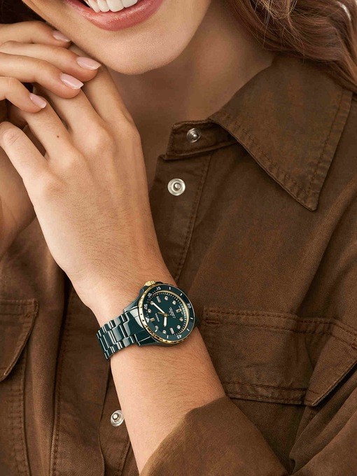 Fossil Fb-01 Green Watch CE1124